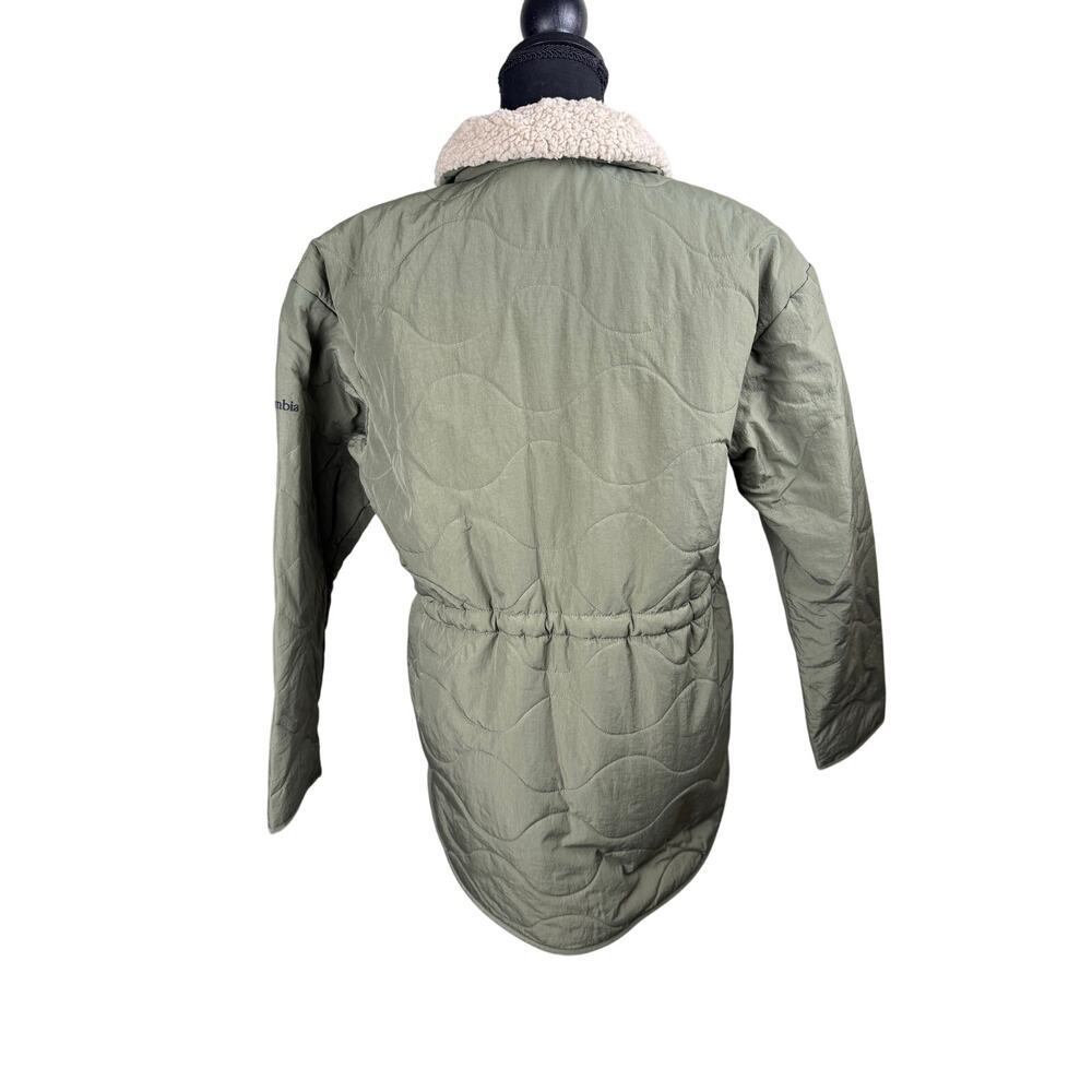 Columbia Women's Birchwood Quilted Jacket NWOT GREEN SIZE S - Picture 6 of 10